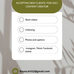 I create social media content for businesses